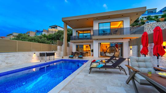Villa Eser: Secluded Luxury Holiday Villa in Kalkan